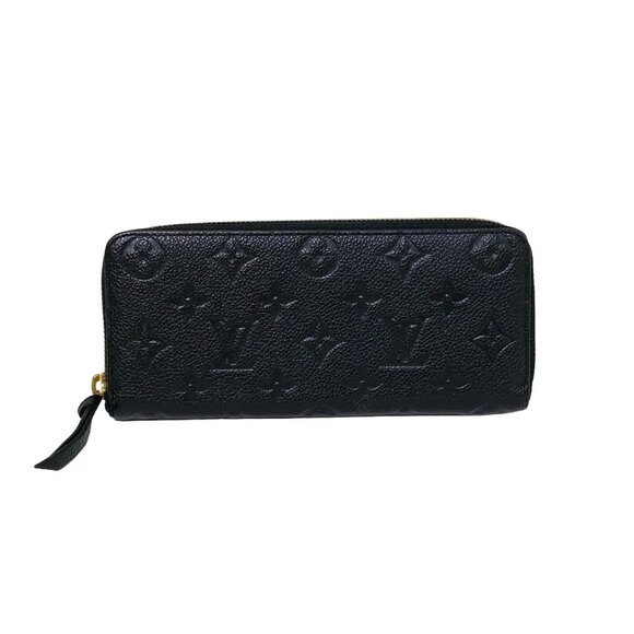 LOUIS VUITTON Portefeuille Clmence Noir Monogram Empreinte - 480-080425 - Picture 1 of 6